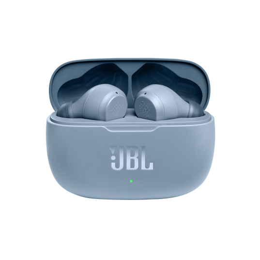 JBL Wave 200TWS - Blue - True Wireless Earbuds - Detailshot 7